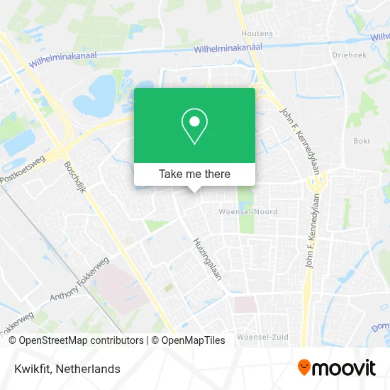 Kwikfit map