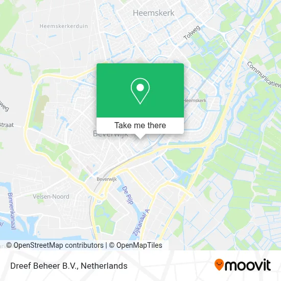 Dreef Beheer B.V. map