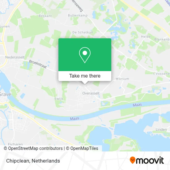 Chipclean map