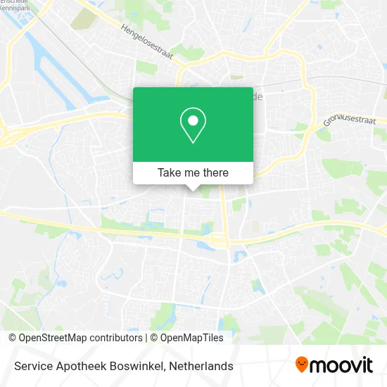 Service Apotheek Boswinkel map