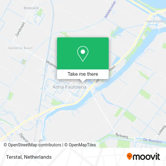 Terstal map