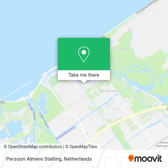 Persoon Almere Stalling map