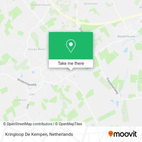 Kringloop De Kempen map