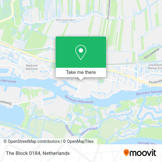 The Block 0184 map