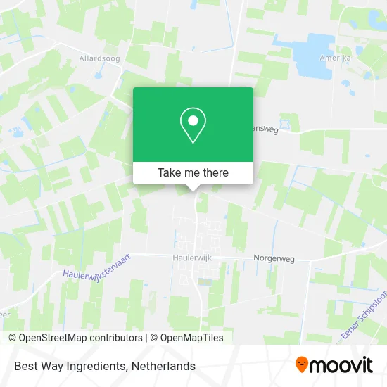 Best Way Ingredients map