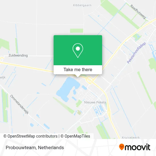 Probouwteam map