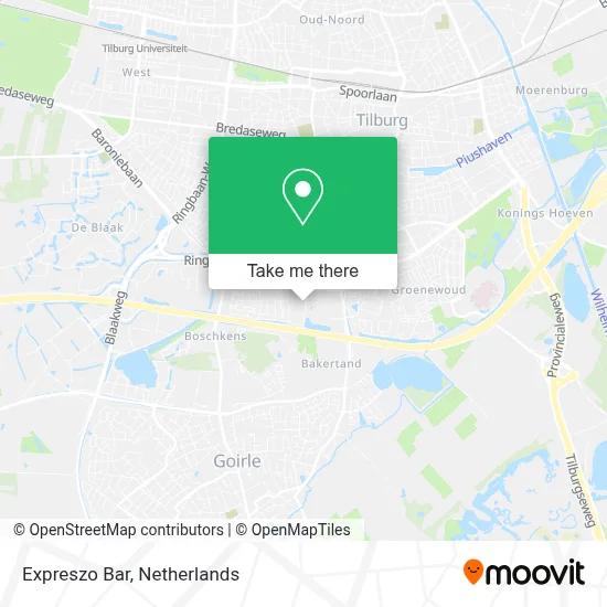 Expreszo Bar map