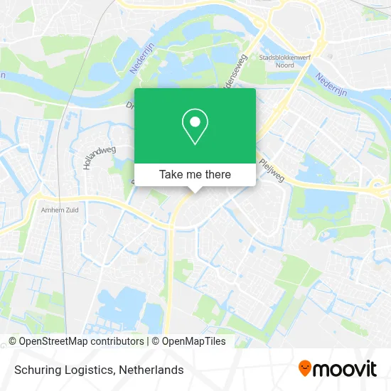 Schuring Logistics map
