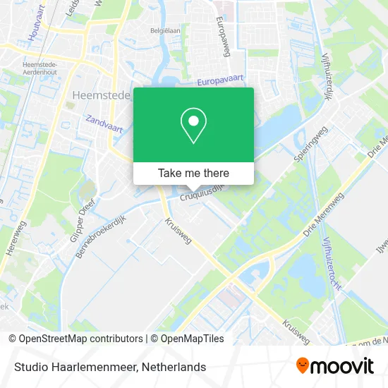 Studio Haarlemenmeer map