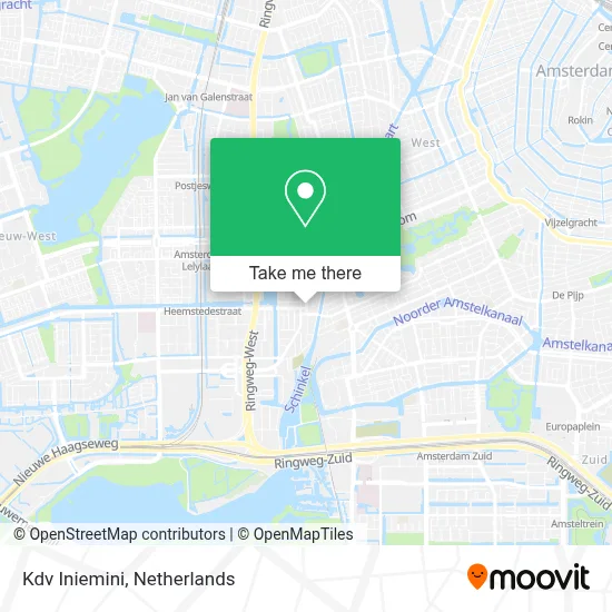 Kdv Iniemini map