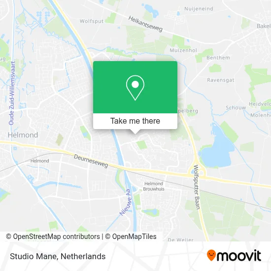Studio Mane map