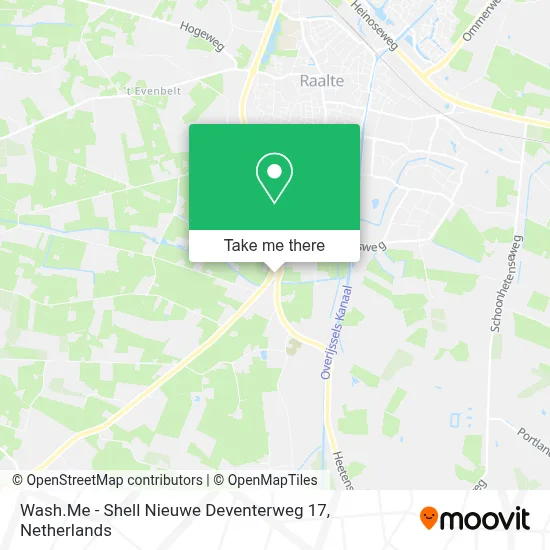 Wash.Me - Shell Nieuwe Deventerweg 17 map