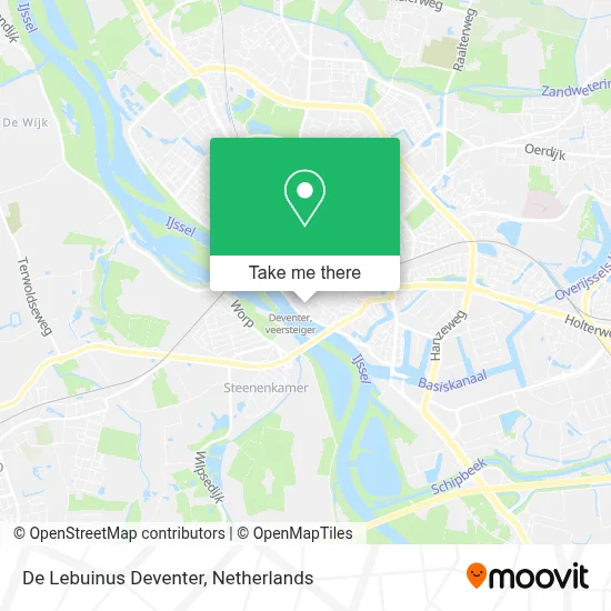 De Lebuinus Deventer map