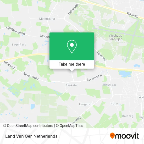 Land Van Oer map
