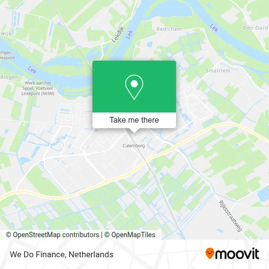 We Do Finance map