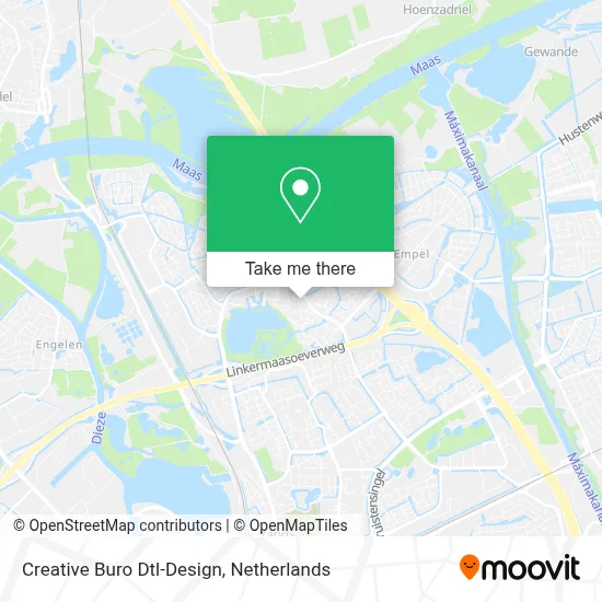 Creative Buro Dtl-Design map