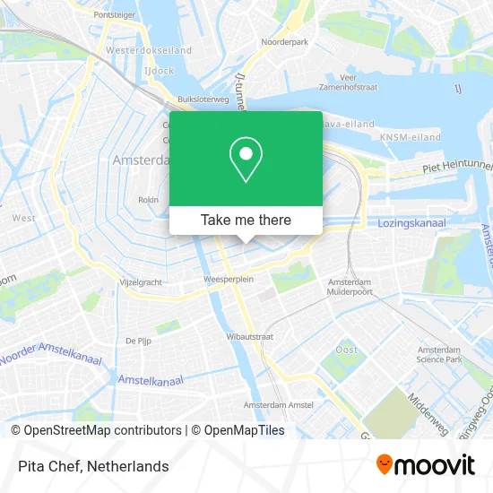 Pita Chef map