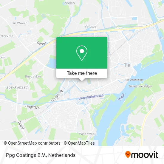 Ppg Coatings B.V. map