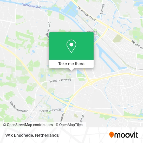 Wtk Enschede map