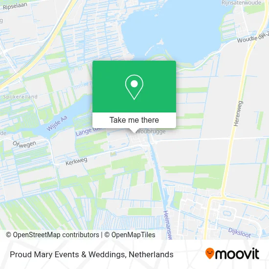 Proud Mary Events & Weddings map
