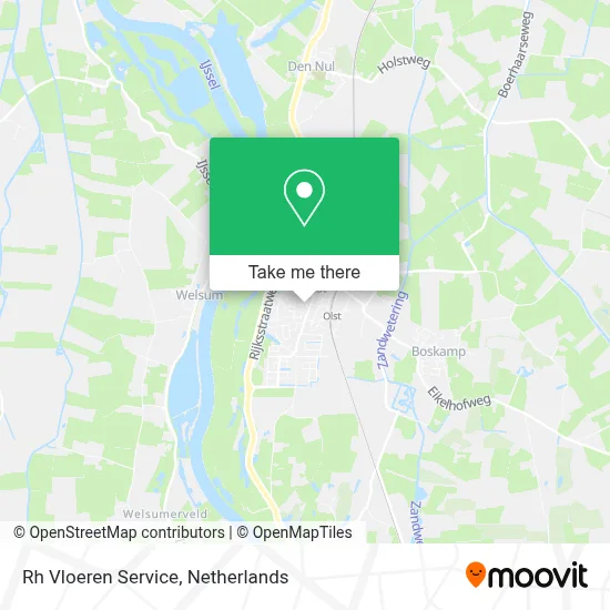 Rh Vloeren Service map