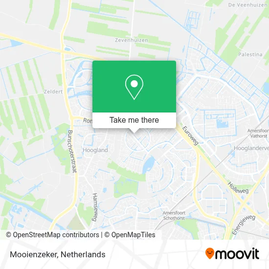Mooienzeker map