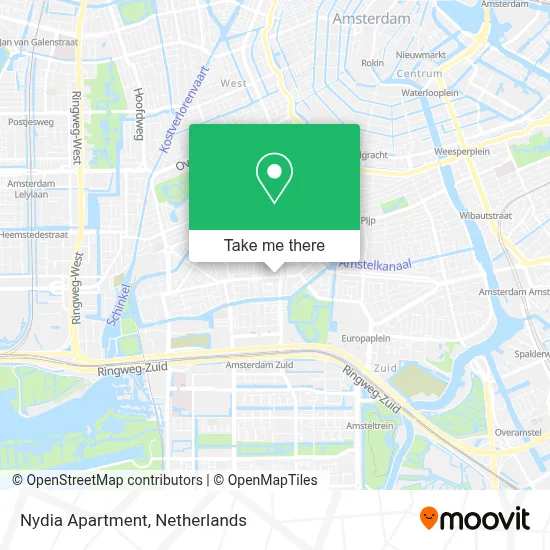 Nydia Apartment map