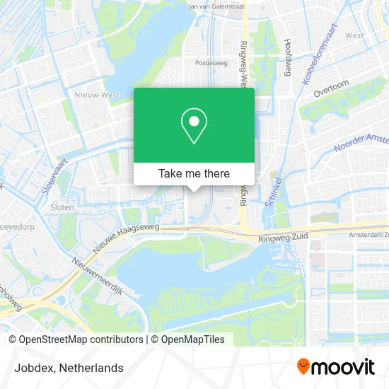 Jobdex map