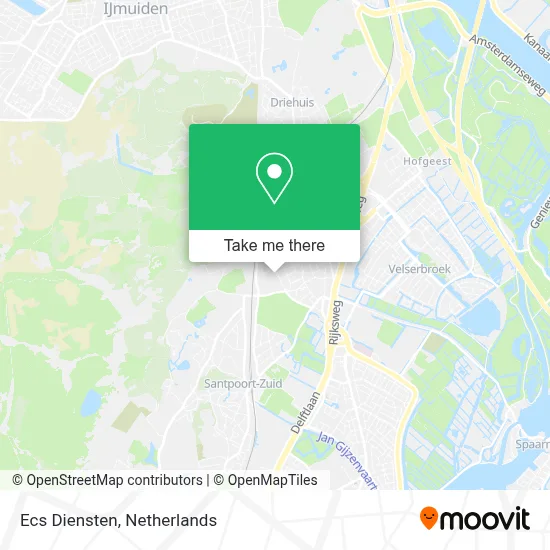 Ecs Diensten map