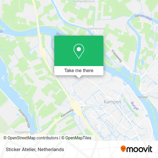 Sticker Atelier map