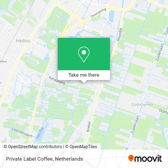 Private Label Coffee map