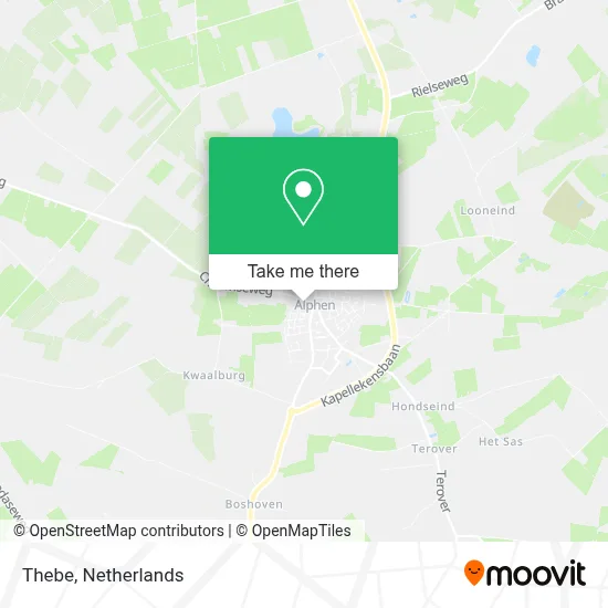 Thebe map