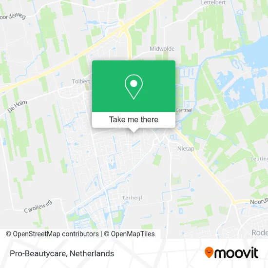 Pro-Beautycare map