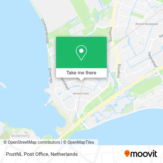 Postnl Postkantoor map