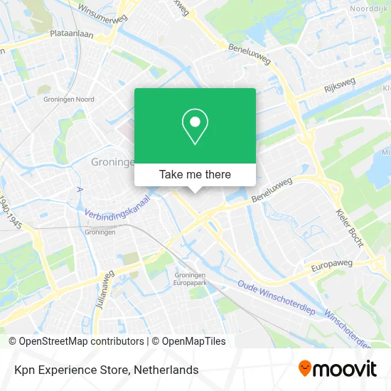 Kpn Experience Store map