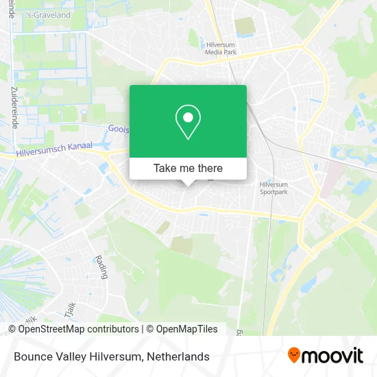 Bounce Valley Hilversum map