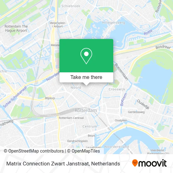 Matrix Connection Zwart Janstraat map