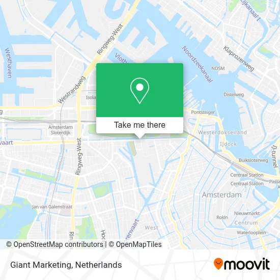 Giant Marketing map