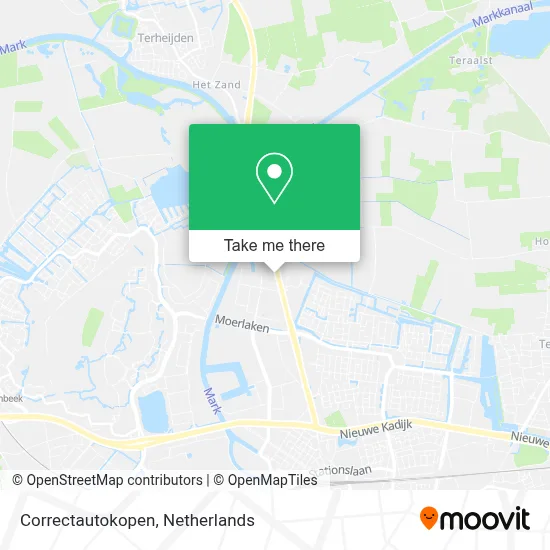 Correctautokopen map