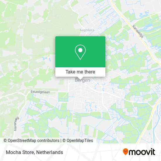 Mocha Store map