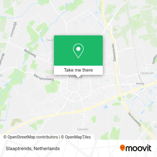 Slaaptrends map