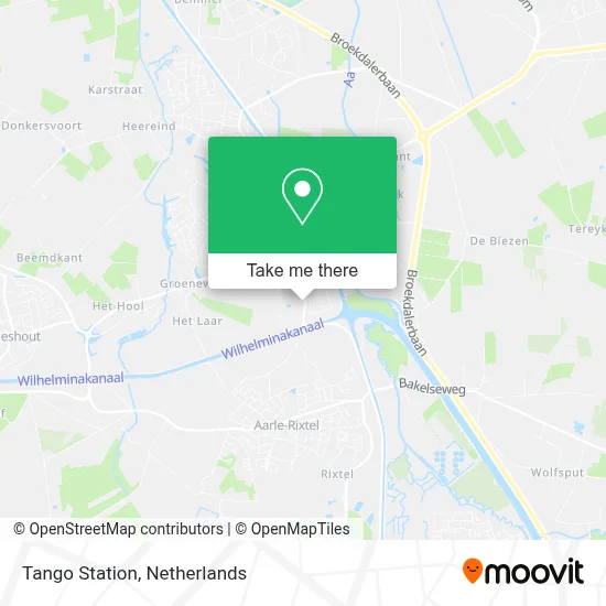 Tango Station map