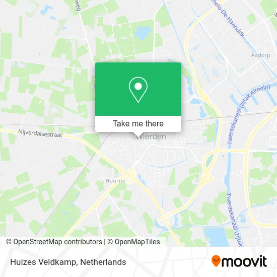 Huizes Veldkamp map