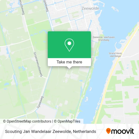 Scouting Jan Wandelaar Zeewolde map