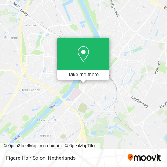 Kapsalon Figaro map