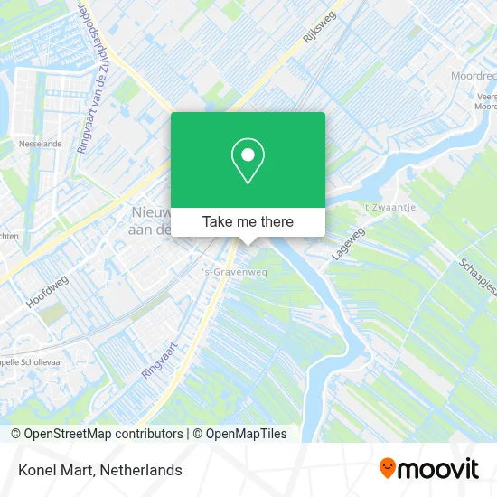 Konel Mart map
