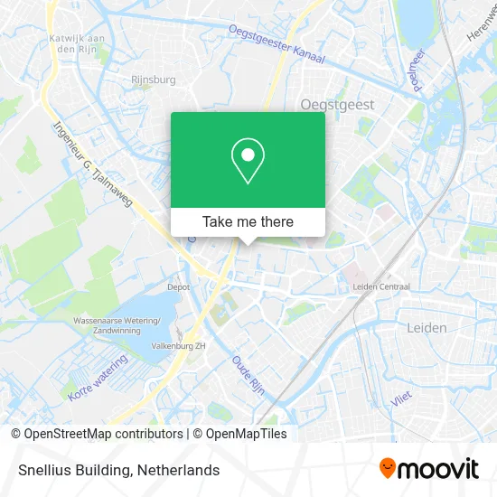 Snellius Building map