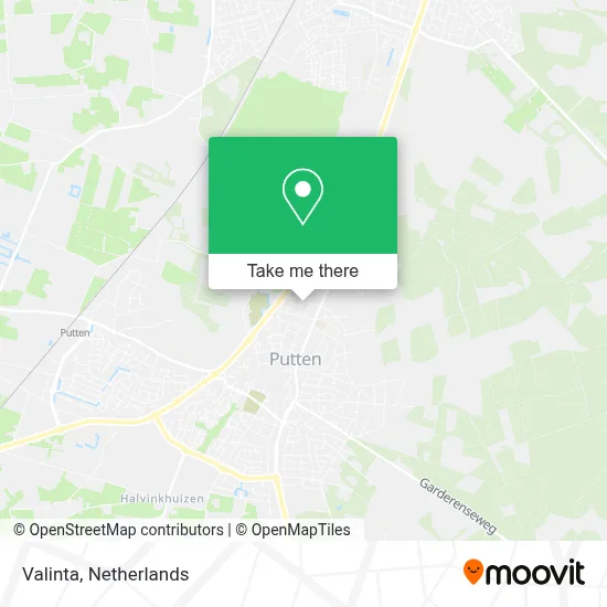 Valinta map