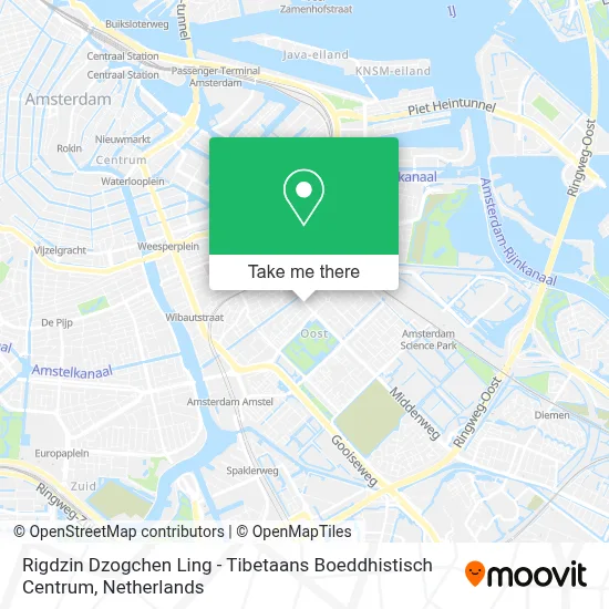 Rigdzin Dzogchen Ling  - Tibetaans Boeddhistisch Centrum map
