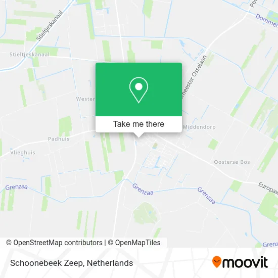 Schoonebeek Zeep map